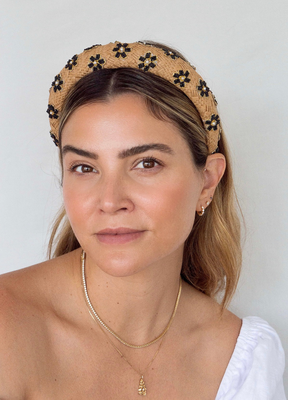 Fleur Headband- Black