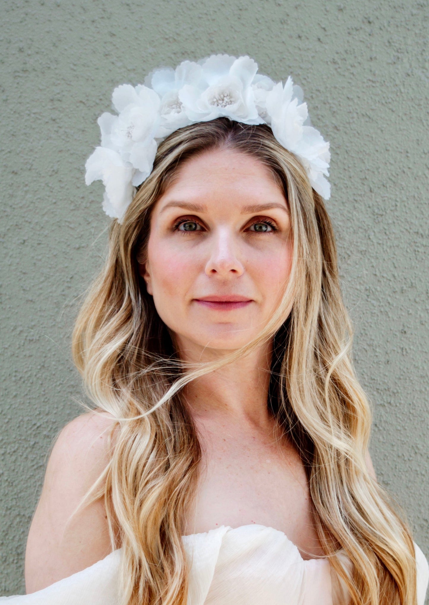 Kahlo Headband- Ivory