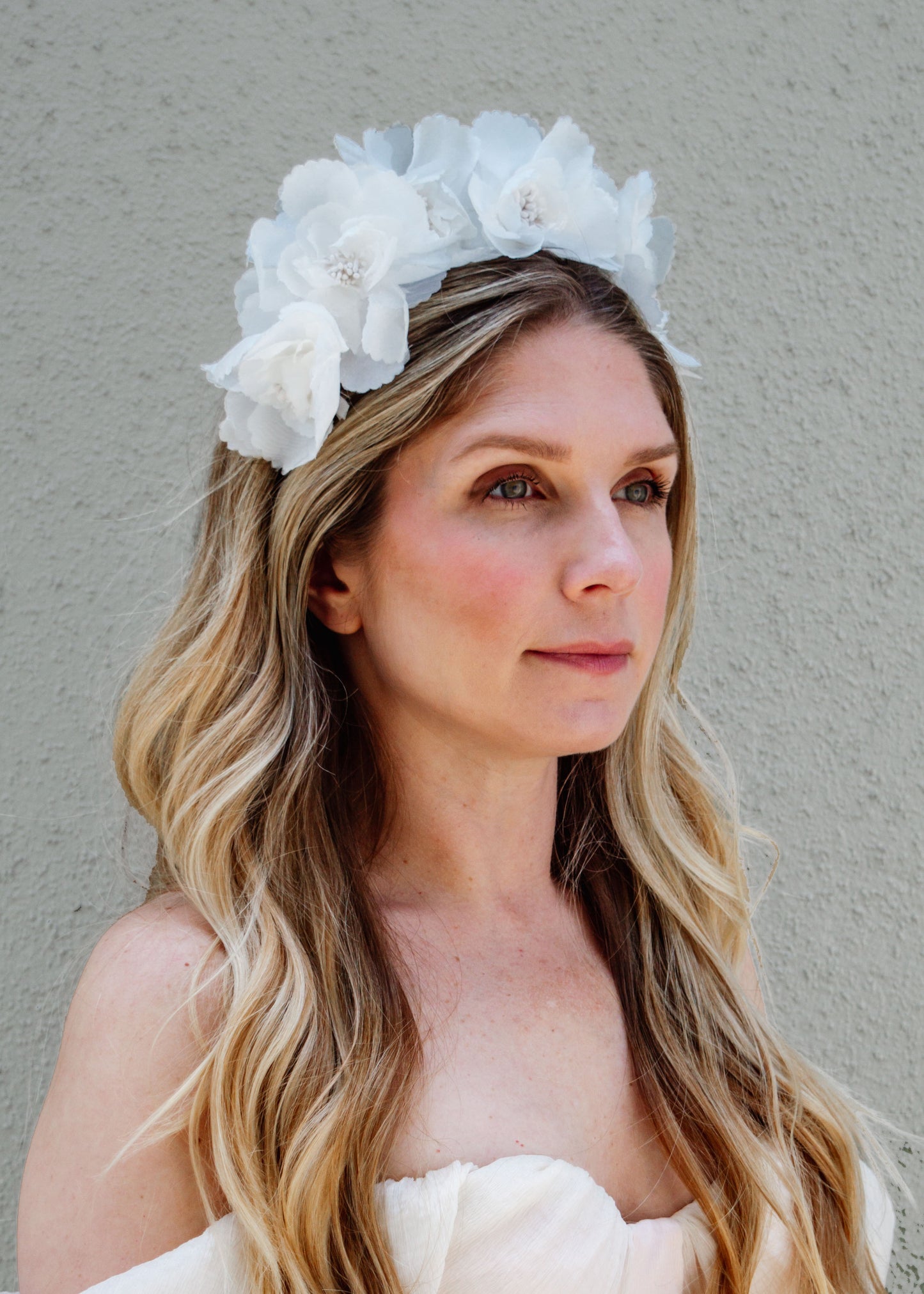 Kahlo Headband- Ivory