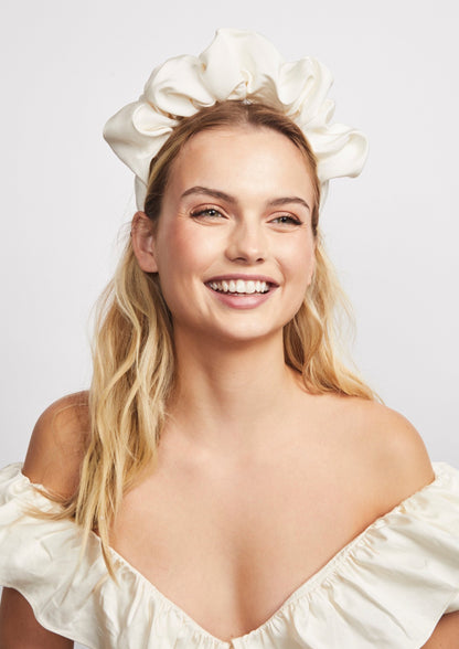 Elizabeth Headband- Ivory