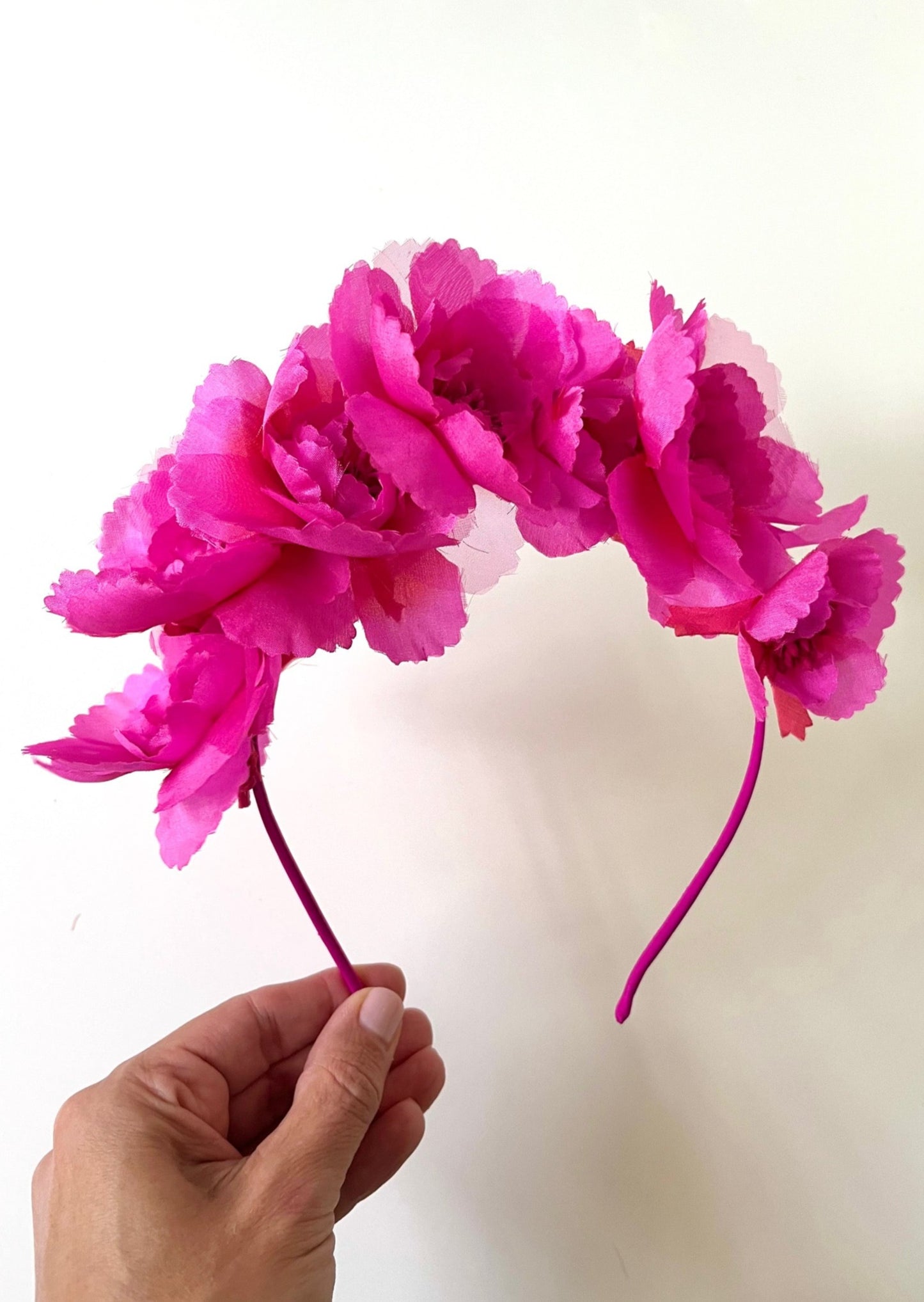 Kahlo Headband- Fuschia