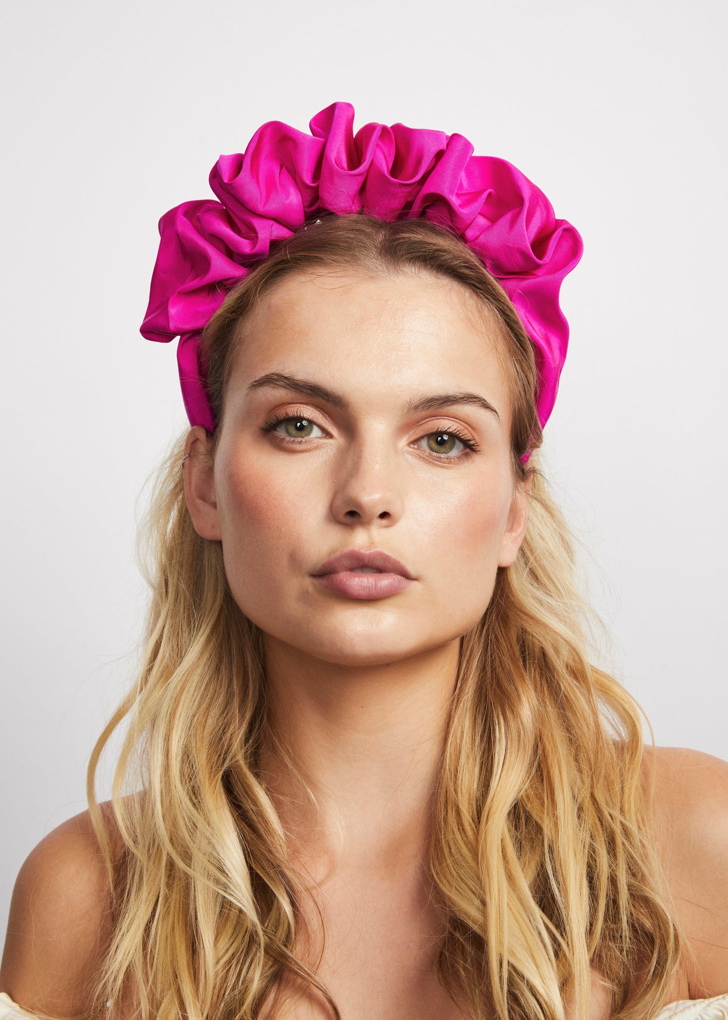 Elizabeth Headband- Fuschia