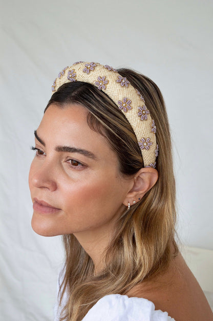 Fleur Headband- Lavender