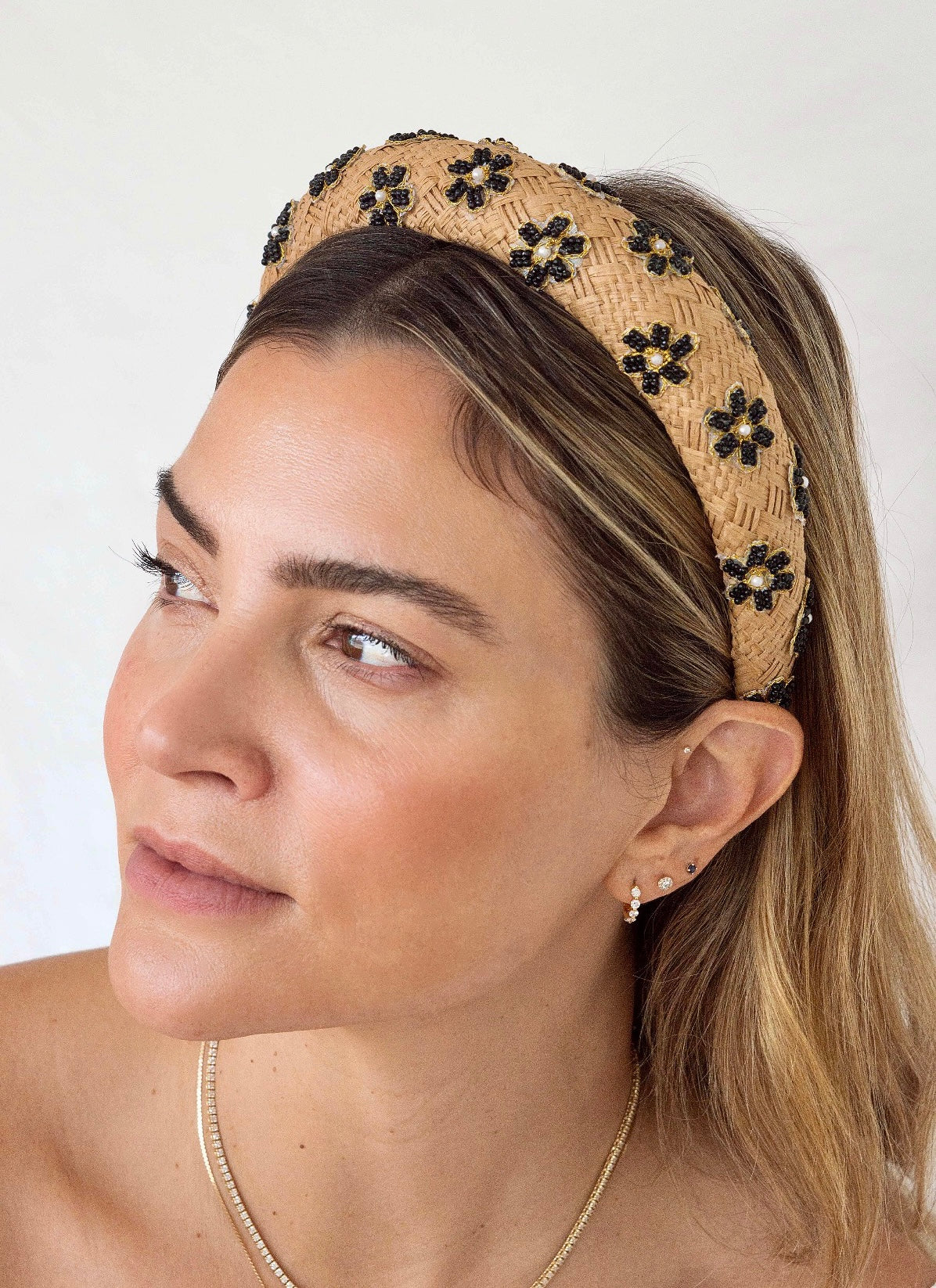 Fleur Headband- Black