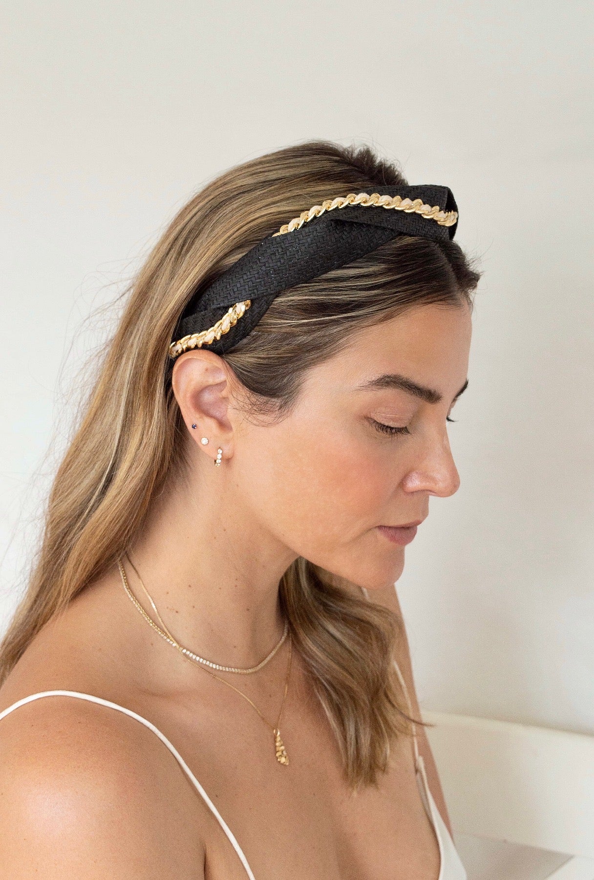 Carmela Headband- Black