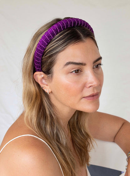 Marin Headband- Purple