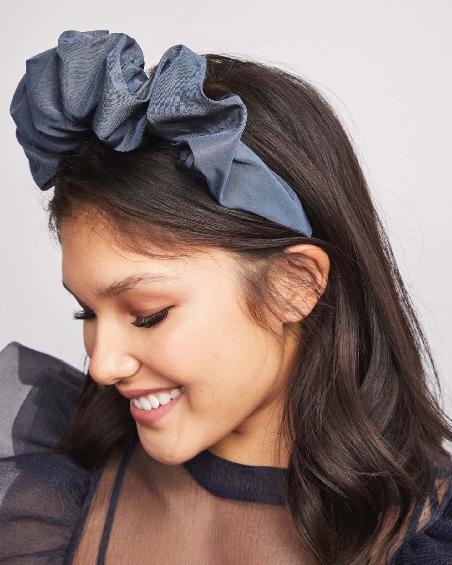 Elizabeth Headband- Storm Blue