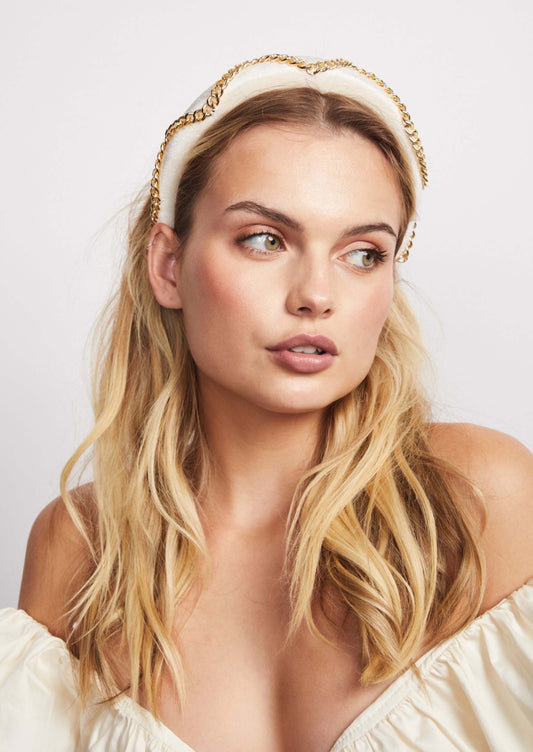 Billie Headband- Ivory