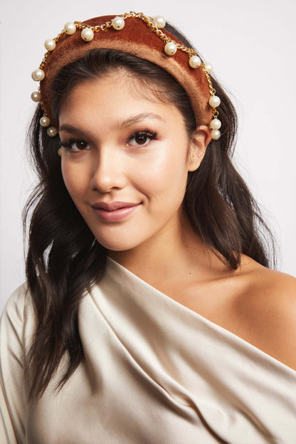 Luella Headband- Caramel