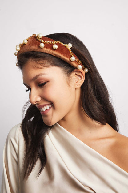 Luella Headband- Caramel