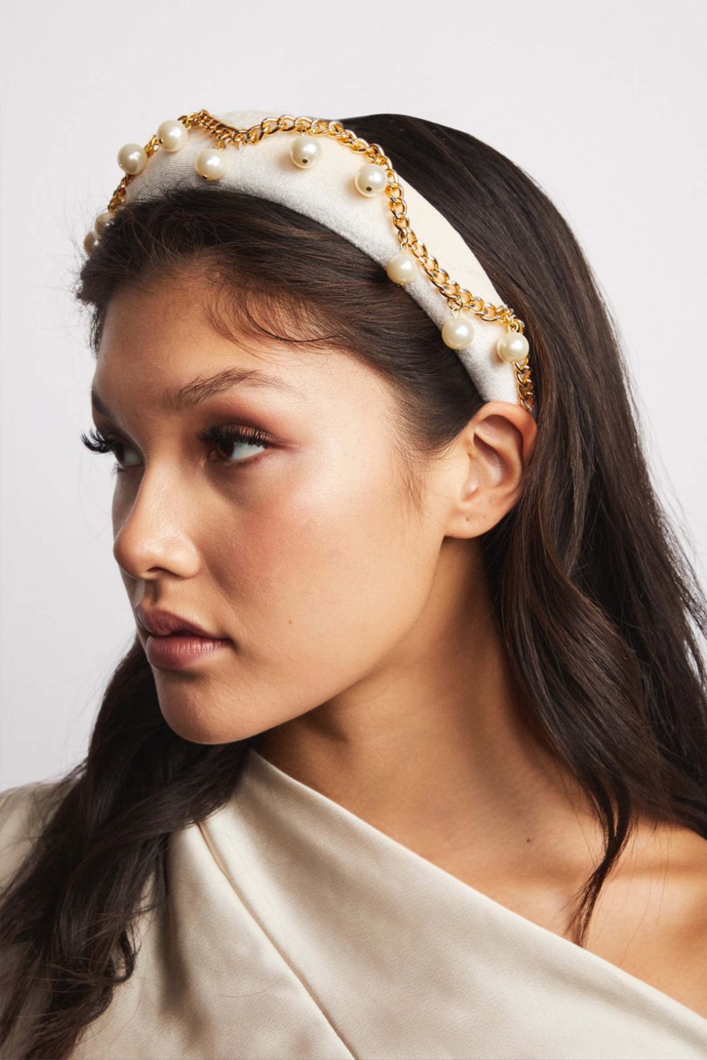 Luella Headband- Ivory