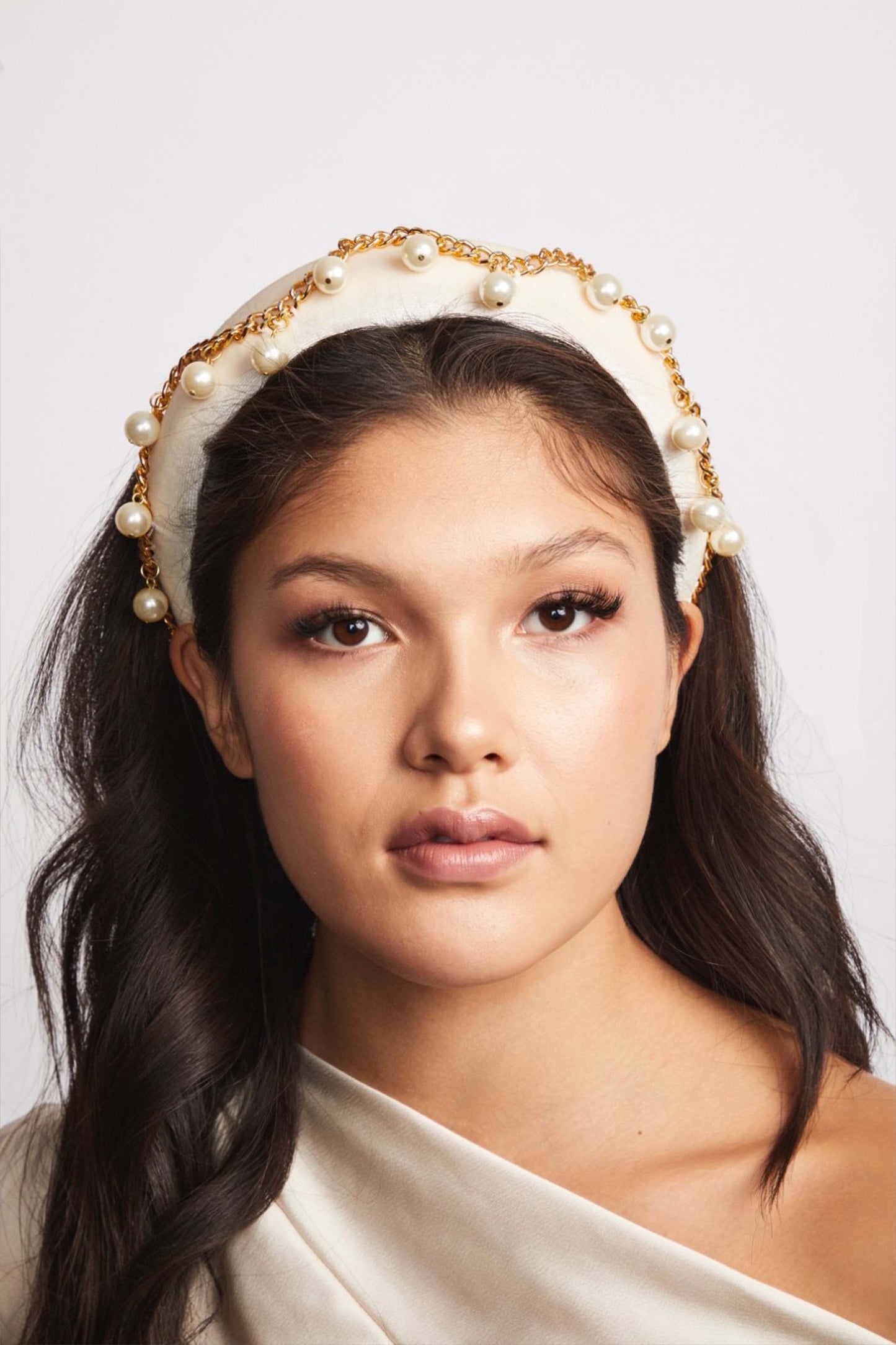 Luella Headband- Ivory