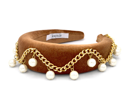 Luella Headband- Caramel