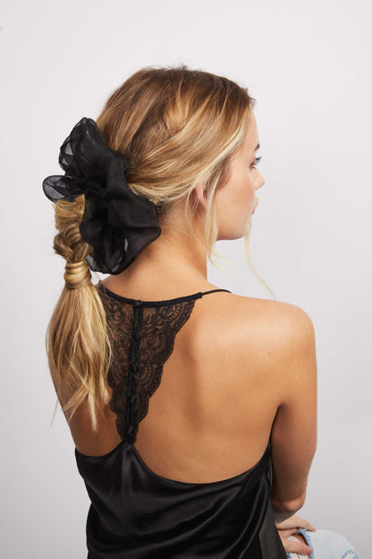 Savannah Scrunchie- Black