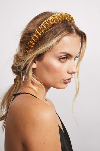 Marin Headband- Gold