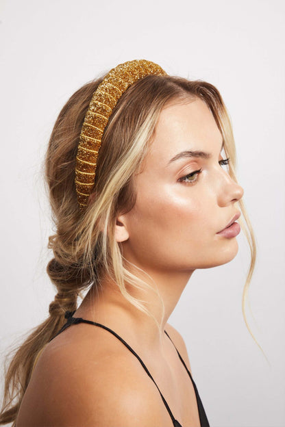 Marin Headband- Gold