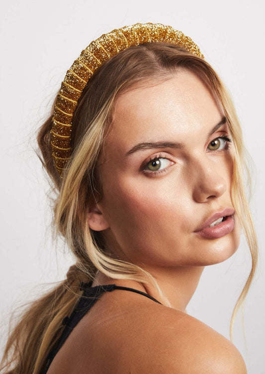 Marin Headband- Gold